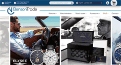 Desktop Screenshot of bensontrade.com